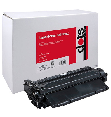 schwarz Toner ersetzt HP 55A (CE255A)