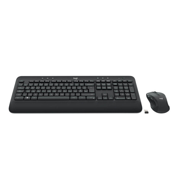 5099206079359 - MK545 ADVANCED Wireless Keyboard and Mouse Combo - Volle Größe (100%) - USB - QWERTZ - Schwarz - Maus enthalten