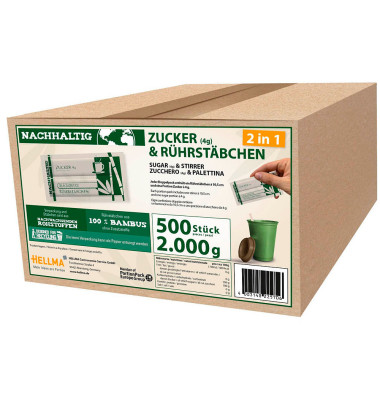 Zuckersticks mit Rührstäbchen Zuckersticks mit Rührstäbchen