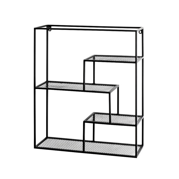 4001070236166 - Wandregal 23616 Regale Gr B H T 50 cm x 60 cm x 18 cm offene Fächer schwarz Hängeregale Breite 50 cm 4001070236166 - Wandregal 23616 Regale Gr B H T 50 cm x 60 cm x 18 cm offene Fächer schwarz Hängeregale Breite 50 cm