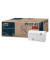 Falthandt&uuml;cher Soft Advanced 290143, 23x23cm, 2-lagig, Zickzack (V-Falz), wei&szlig;, Recyclingpapier