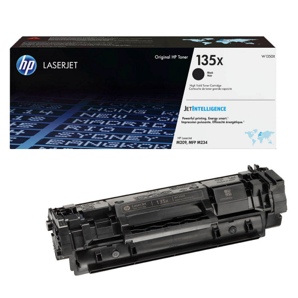 0194850587276 - 135X Original LaserJet Tonerkartusche Schwarz ca 2400 Seiten JetIntelligence Technologie EcoSmart hohe Reichweite