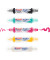 5400 3D Double Liner Acrylfarben farbsortiert