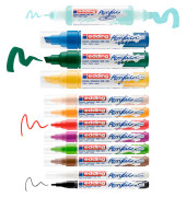 basic Acrylstifte farbsortiert 1,0 - 2,0, 2,0 - 3,0, 5,0 - 10,0 mm