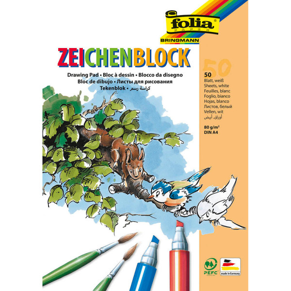4001868081015 - Malblöcke Malblock A4 50 Blatt DIN A4 50 Blatt 4001868081015 - Malblöcke Malblock A4 50 Blatt DIN A4 50 Blatt
