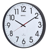  Funkwanduhr MAULclimb 9054890, schwarz, 47cm, rund, analog