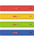 Lineal 15,0 cm, rot, gelb, grün oder blau