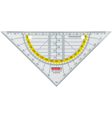 Geodreieck OFFICE TO GO 16,0 cm Geodreieck OFFICE TO GO 16,0 cm
