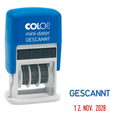 Datums- und Textstempel Mini-Dater S 160/L