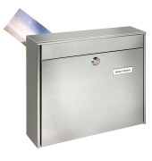 Briefkasten Borkum silber