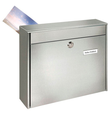 Briefkasten Borkum silber