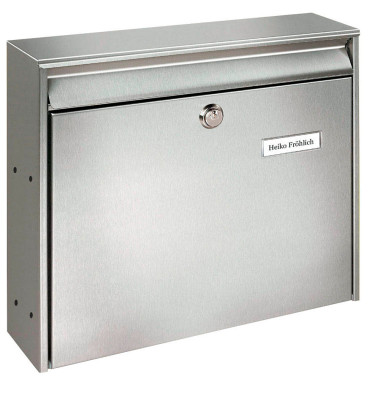 Briefkasten Borkum silber