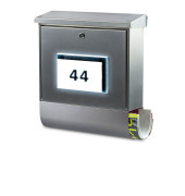 Briefkasten Malaga silber