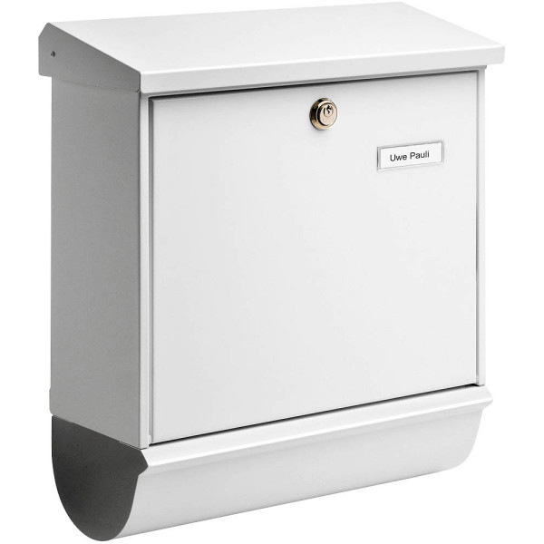 4003482326701 - 32670 COMFORT-Set 91300 W Briefkasten Stahlblech Weiß Schlüsselschloss 4003482326701 - 32670 COMFORT-Set 91300 W Briefkasten Stahlblech Weiß Schlüsselschloss