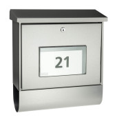 Briefkasten Malaga silber