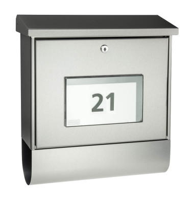 Briefkasten Malaga silber