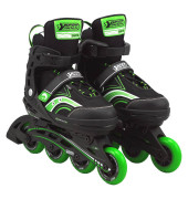 Inline Skates schwarz 29-34 Größe