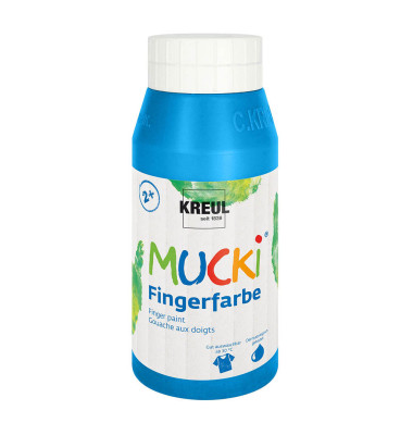MUCKI Fingerfarbe blau MUCKI Fingerfarbe blau