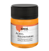 Acrylfarbe neonorange