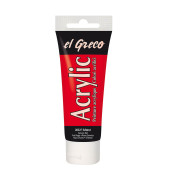el Greco Acrylfarbe echtrot