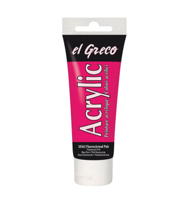 el Greco Acrylfarbe neonpink