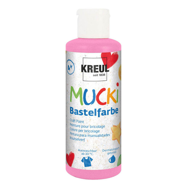 4000798240073 - Mucki Bastelfarbe rosa 80 ml Kinderbasteln - Kreul 4000798240073 - Mucki Bastelfarbe rosa 80 ml Kinderbasteln - Kreul