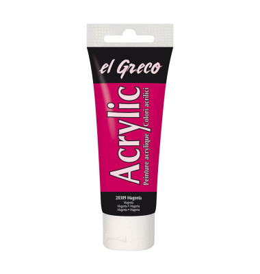 el Greco Acrylfarbe magenta el Greco Acrylfarbe magenta