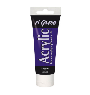el Greco Acrylfarbe violett el Greco Acrylfarbe violett
