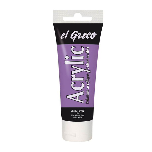 4000798283353 - El Greco Acrylic Tube flieder 75 ml Künstlerfarben - Kreul 4000798283353 - El Greco Acrylic Tube flieder 75 ml Künstlerfarben - Kreul