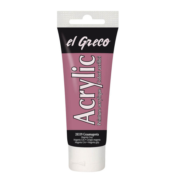 4000798283391 - el Greco Acrylfarbe graumagenta 4000798283391 75 Milliliter 4000798283391 - el Greco Acrylfarbe graumagenta 4000798283391 75 Milliliter