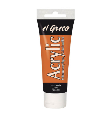 el Greco Acrylfarbe kupfer
