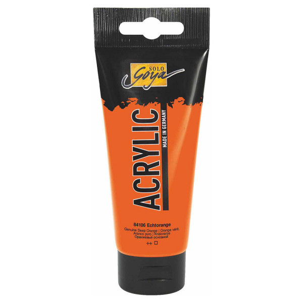 4000798841065 - Solo Goya Acrylic Tube echtorange 100 ml Künstlerfarben - Kreul 4000798841065 - Solo Goya Acrylic Tube echtorange 100 ml Künstlerfarben - Kreul