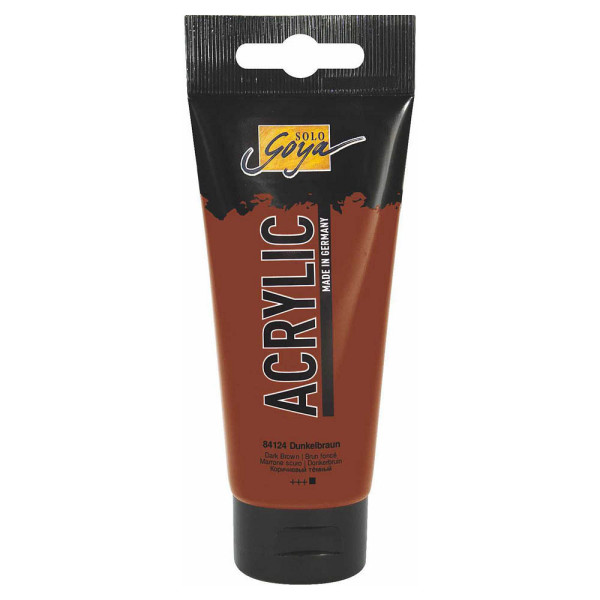 4000798841249 - Solo Goya Acrylic Tube dunkelbraun 100 ml Künstlerfarben - Kreul 4000798841249 - Solo Goya Acrylic Tube dunkelbraun 100 ml Künstlerfarben - Kreul