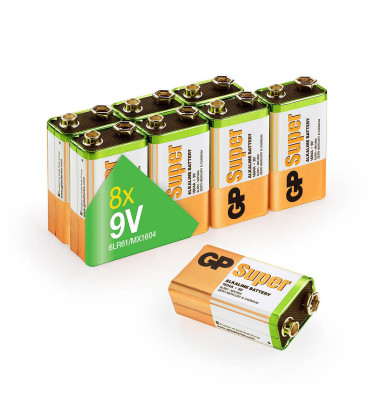 Batterie SUPER E-Block 9,0 V