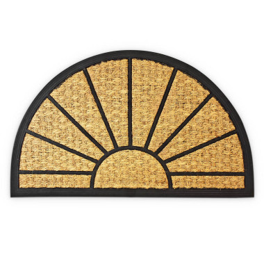 Fußmatte 10016743_0, 45x75cm, halbrund, für Innenbereich Fußmatte 10016743_0, 45x75cm, halbrund, für Innenbereich