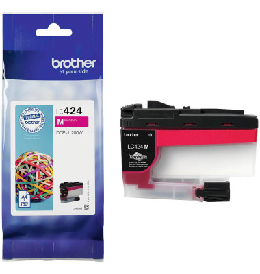 Druckerpatrone LC424M (LC-424M), magenta, ca. 750 Seiten