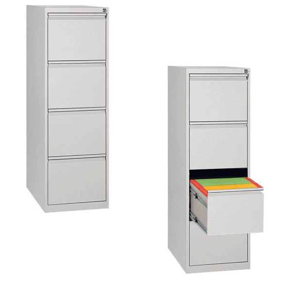 4260090172018 - Hängeregistraturschrank grau grau 4 Schubladen 4260090172018 Gürkan 4260090172018 - Hängeregistraturschrank grau grau 4 Schubladen 4260090172018 Gürkan
