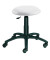 Hocker 1282 S 30 582 myKENNY, weiß, mit Rollen, höhenverstellbar, bis 100kg
