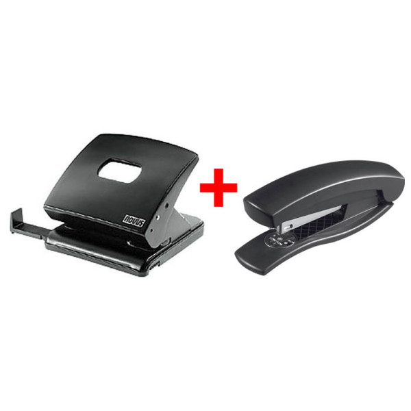 4255704328585 - Locher und Heftgeräte Set C 1 schwarz 4255704328585 Novus 4255704328585 - Locher und Heftgeräte Set C 1 schwarz 4255704328585 Novus