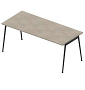 X3 Schreibtisch beton rechteckig