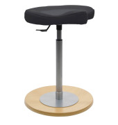 Stehhocker 1168 N 30 572 myERGOSIT, schwarz, höhenverstellbar, bis 120kg