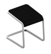 Hocker OCSTOB01/36SK C-STOOL, schwarz, bis 110kg