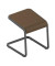 Hocker OCSTOB01/3C2J C-STOOL, braun, bis 110kg