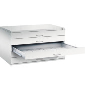 7200 Planschrank grau/grau 5 Schubladen