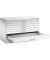 7100 Planschrank grau/grau 8 Schubladen