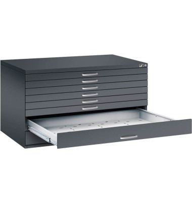 7200 Planschrank schwarz/schwarz 8 Schubladen 7200 Planschrank schwarz/schwarz 8 Schubladen