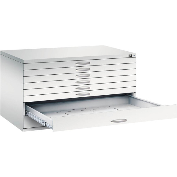 4068192045397 - CP 7200 Planschrank lichtgrau viridingrün 8 Schubladen 1350 x 960 x 760 cm 4068192045397 - CP 7200 Planschrank lichtgrau viridingrün 8 Schubladen 1350 x 960 x 760 cm