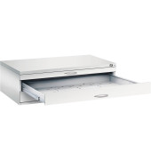 7200 Planschrank grau/grau 3 Schubladen