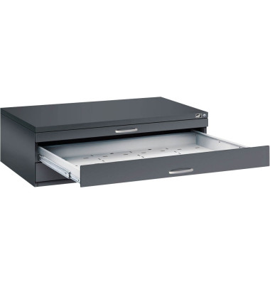 7200 Planschrank schwarz/schwarz 3 Schubladen 7200 Planschrank schwarz/schwarz 3 Schubladen