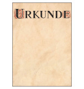 Briefpapier Urkunde Celtic Motiv DIN A4 185 g/qm